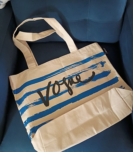Vogue tote bag - vogue, canvas