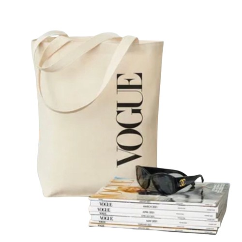 Vogue magazine canvas - vogue, bag