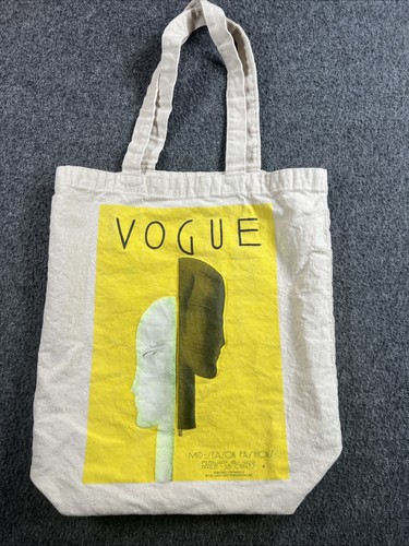 Vogue canvas tote bag - canvas,