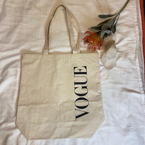 Vogue tote bag canvas - tote,