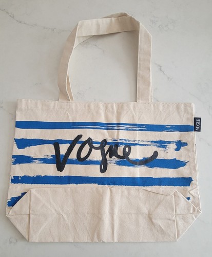 Vogue tote bag canvas brand - bag,