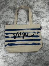 Vogue Magazine Blue Striped