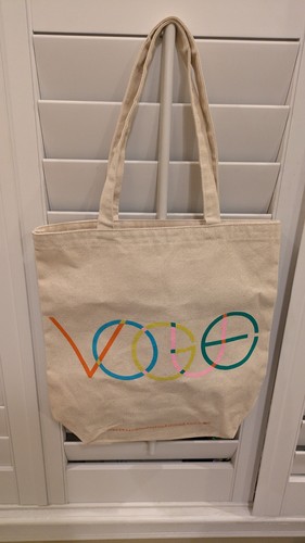 Vogue magazine canvas - canvas, tote